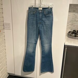 7 for all mankind denim jeans. Ultra High Rise Skinny Boot Goldenhour.